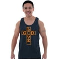 thumbnail image 5 of Love God Cross Christian Jesus Christ Tank Top T Shirts Men Women Brisco Brands S, 5 of 6