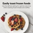 thumbnail image 4 of Hamilton Beach Retro Toaster with Wide Slots, Sure-Toast Technology, Bagel & Defrost Settings, Auto Boost to Lift Smaller Breads, 2 Slice, Polished S, 4 of 8