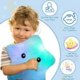 thumbnail image 2 of Sensory Toys for Kids with Autism,14" Twinkle Star Plush Pillow Light Up Toy,Autism Sensory Products,Kids Sleep Aid,Toddler Travel Toy,Birthday Xmas Gifts for Boys Girls Age 3-12 Blue, 2 of 6