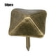 thumbnail image 4 of 50 Uds tapicería puerta clavo Retro cian bronce hierro accesorios decorativos para muebles 12x18mm, 4 of 5