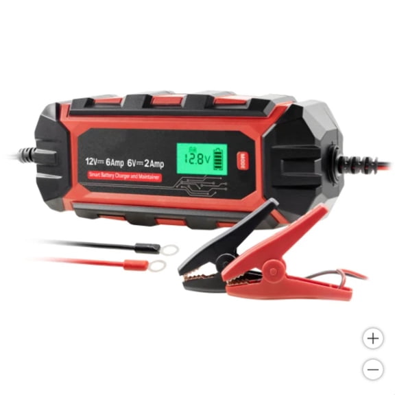 UltraPro Elite Smart Battery Charger and Maintainer, 6V/12V, 6A (new)