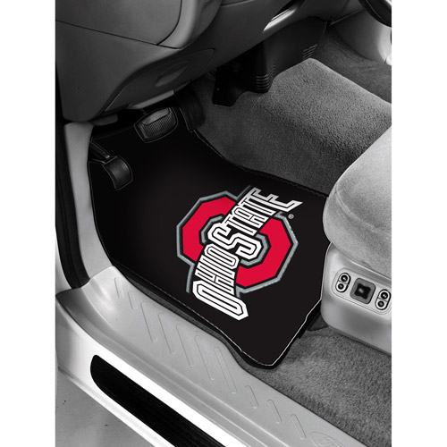 NCAA Ohio State Floor Mats Set of 2