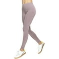 thumbnail image 2 of Felina Velvety Super Soft Lightweight Leggings 2-Pack - For Women - Yoga Pants, Workout Clothes, 2 of 8