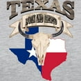 thumbnail image 3 of CafePress - Bull Skull Born Texas Long Sleeve T Shirt - Womens Baseball Tee, 3 of 4