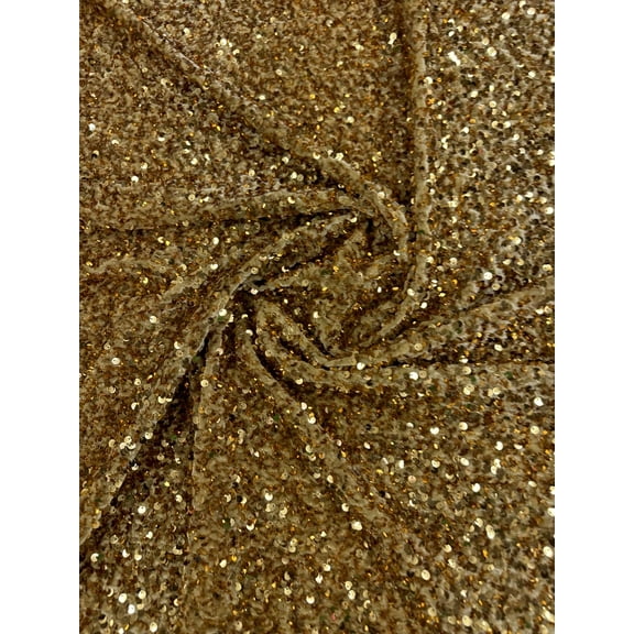 58" Wide Sequins Stretch Velvet Fabric | Spandex Velour for Apparel, Costumes, Scrunchies, Events, Dance Wear, Party Decor, Crafts, Upholstery, and DIY Projects