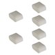 thumbnail image 2 of 6 piezas de almohadas para relojes, expositores de joyas, organizador multiusos ligero para adultos Gris, 2 of 9