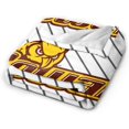 thumbnail image 2 of Rowan University Fleece Blanket, Very Soft Microfiber Flannel Blanket for Couch Warm and Cozy for All Seasons, 2 of 6