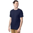 thumbnail image 5 of Hanes Men T-Shirt 6Pack Short Sleeve Tee Crewneck Midweight Essentials Authentic, 5 of 6