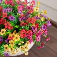 thumbnail image 3 of Arisefrom Artificial Flowers Plants Flowers for Outdoor, Faux UV Resistant Silk Pansies Flowers for Outside Planter Front Door Porch Yard Patio, 3 of 7