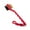 Red, variant on NIBOLOG Golf Cleaning Brush Wear Resistant Portable Non-slip Handle Multifunctional Comfortable Grip Dirt Removal Nylon Bristles Double Side Golf Club Cleaner Golf Accessories