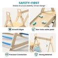 thumbnail image 4 of Gimnasio interior en la jungla BlueWood, 4 en 1, con columpio, tobogán y pared de escalada, 4 of 7