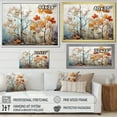 thumbnail image 4 of Designart "Peach Grey Maple Tree Maple III" Floral Wall Art Print, 4 of 5
