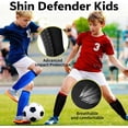 thumbnail image 2 of Ski Shin Guards,Ski Shin Pads,Ski Shin Protection,Ski Boot Shin Protector,Shin Defender Shin Guards,Shin Pads for Skiing,Shin Protector Ski with Honeycomb Pads,Small, 2 of 4