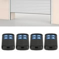 thumbnail image 4 of Garage Door Remote, 433 MHz Easy Carry Professional Garage Door Remote Control  For Electric Curtain, 4 of 8