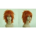 thumbnail image 5 of Unique Bargains Wigs for Women 14" Orange Gold Tone Wigs with Wig Cap, 5 of 6