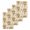 Light Beige, variant on Easter Bunny Kitchen Dish Towels for Drying Dishes Set of 3, Spring Yellow Flowers Country Plants Green Waffle Weave Microfiber Hand Tea Bathroom Towels Quick Dry & Absorbent Towel 15.7x23.6