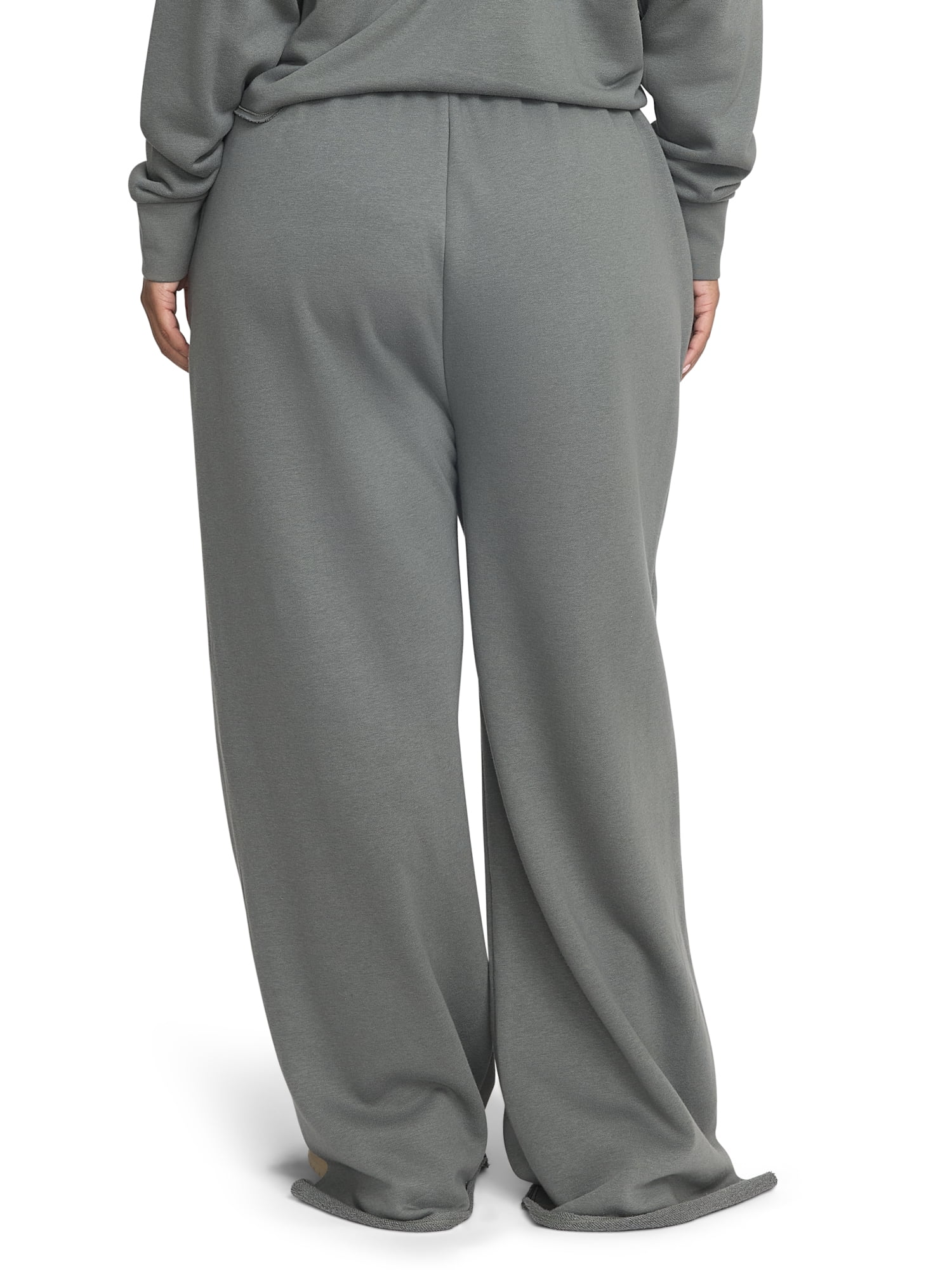 Mills by Millie Bobby Brown Women's Mineral Wash Wide Leg Sweatpants, Sizes XXS-4X