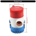 thumbnail image 7 of BIBABLYKE 12V/24V Bilge Pump With Semi Automatic For Efficient Water Drainage Corrosion Resistance Safe Comfortable Boating, 7 of 7