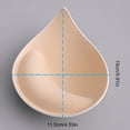 thumbnail image 6 of Joernso Women's Bra Pad Inserts Removable Tear Drop Shape Bra Cup Inserts Push Up Breast Enhancer for Swimsuits Yoga Sports Bras, 6 of 7