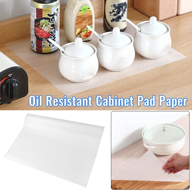 Fiudx Revestimiento para Cajones de Cocina, Antideslizante y Resistente Al Aceite, de Eva, Multiusos para Armarios, Cajones, Frigorífico, Oficina, Baño y Salón. Fácil de Cortar. Tamaño: 45 X 300 Cm.