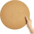 thumbnail image 4 of Tampons en Liège pour Plantes - 12 Pouces Rond, Marron & Moderne, Lot de 3 - sous-Verres pour Plantes & Tapis de Base pour Jardinières pour Protection de Sol - Napperons Ronds en Liège, 4 of 7