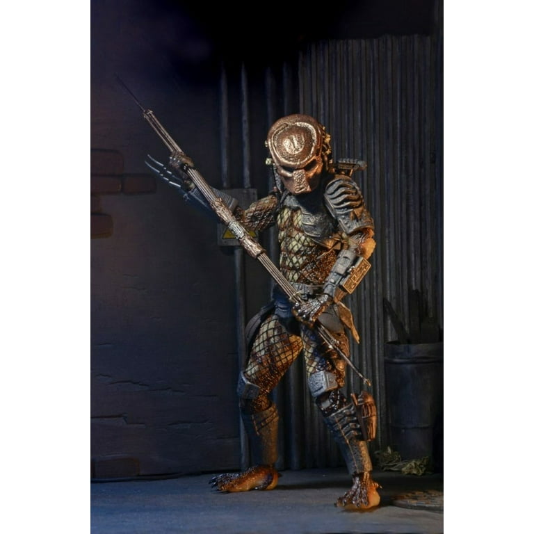 NECA Predator 2: Battle Damaged City Hunter Ultimate with Biomask
