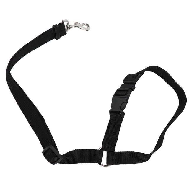 Dog Car Seatbelt, Strong Applicability Simple Dog Safety Belt Sturdy for Protecting Pets Black