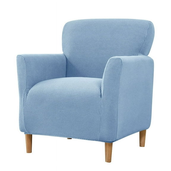 Namzi Armchair Slipcovers, 1 Piece Stretch Slipcover for Chairs with Arms Chair Slipcover, Armchair Cover Durable Furniture Protector for Home Decoration,Blue