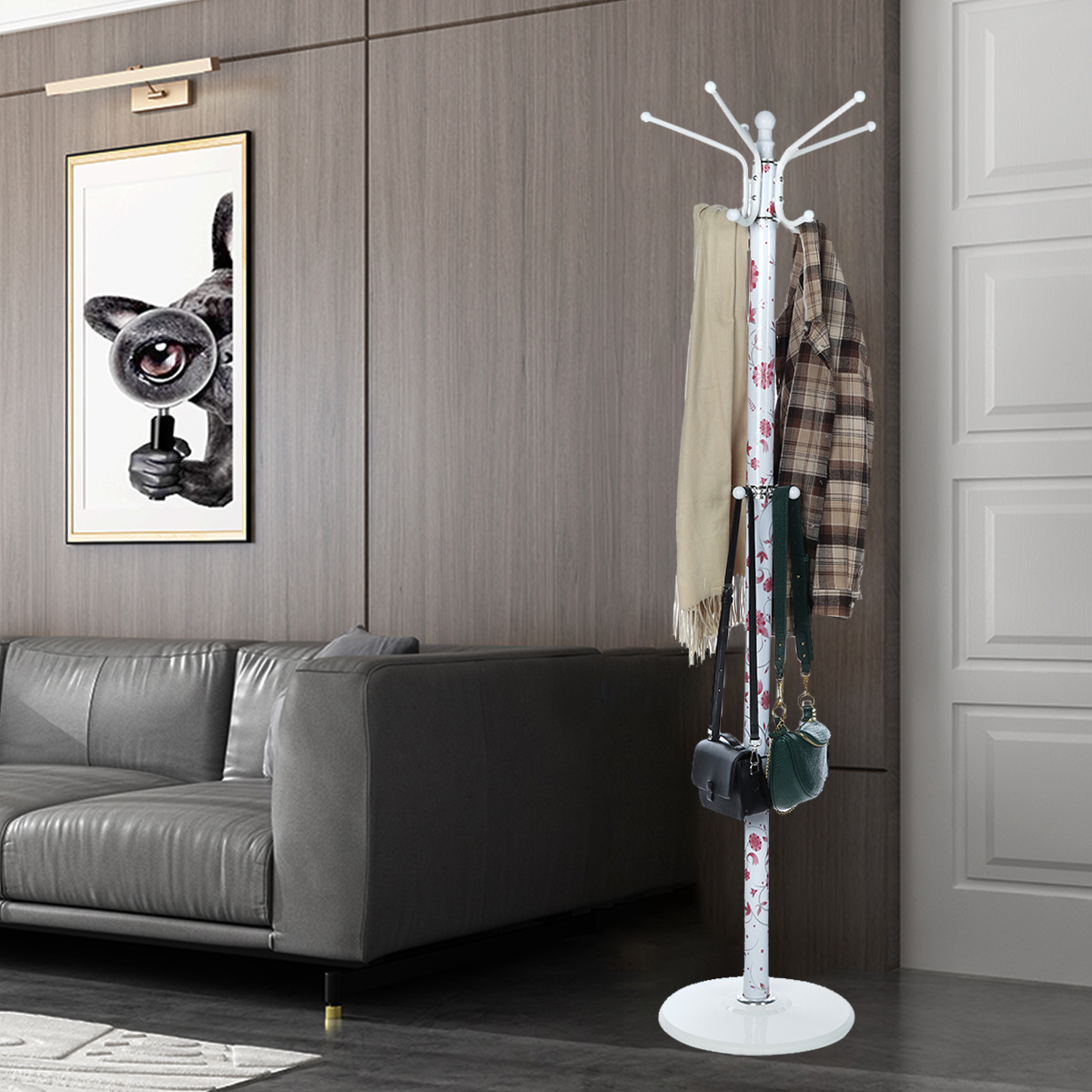 Home & Living Hangers & Clothing Storage Natural Bamboo Standing Coat