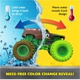 thumbnail image 5 of Monster Jam Mud Blasters, Grave Digger Color Change Monster Jam Truck, 1:64 Die Cast Vehicle, Kids Toys for Boys and Girls 3+, 5 of 7