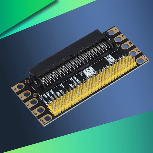 Placa de expansión de interfaz ANGGREK para micro:bit Kit de bits Conector de borde