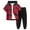 Rouge, variante sur MIASHUI Vêtements d'Été pour Garçons Tout-Petits Imprimé à Carreaux Manches Courtes Hauts à Capuche Shorts Tenues, Rouge, 5-6 Ans