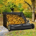thumbnail image 7 of Kicctian 44" Tow Behind Lawn Sweeper, Heavy Duty Grass & Leaf Collector with Large Capacity, Adjustable Sweeping Height, Easy Dumping Rope for Efficient Lawn Cleanup, 7 of 7