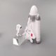 thumbnail image 3 of Decoración para tarta de cumpleaños espacial Oso de Fresa 7 piezas astronauta Cohete satélite, 3 of 5