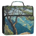 thumbnail image 5 of FORMRS Zipper Binder with Shoulder Strap 2-inch Ring 500 Sheet Capacity File Bag, Yellow Tree, 5 of 5