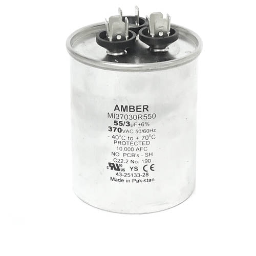 43-23204-32 - OEM Rheem Upgraded Replacement Capacitor 55   3 uf 370 volt
