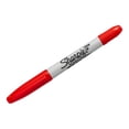 thumbnail image 2 of Sharpie 32002 Twin Tip Fine Point and Ultra Fine Point Permanent Marker, Red, 12-Pack, 2 of 3