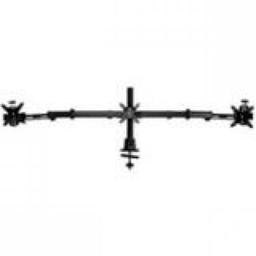 Ergotech Triple Monitor Desk Mount W Telescoping Wings For 27