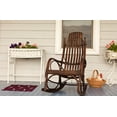 thumbnail image 3 of 18" x 30" Simply Daisy Sea Horses Beach Style Chenille Area Rug, Maroon Red, 3 of 4