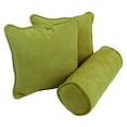 thumbnail image 2 of Blazing Needles Indoor/Outdoor Spun Polyester Throw Pillows (Set of 3) - Lime, 2 of 6