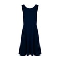 thumbnail image 2 of Robe en Coton à Col en U pour Femmes, Jupe-Culotte Tridimensionnelle, 2 of 2