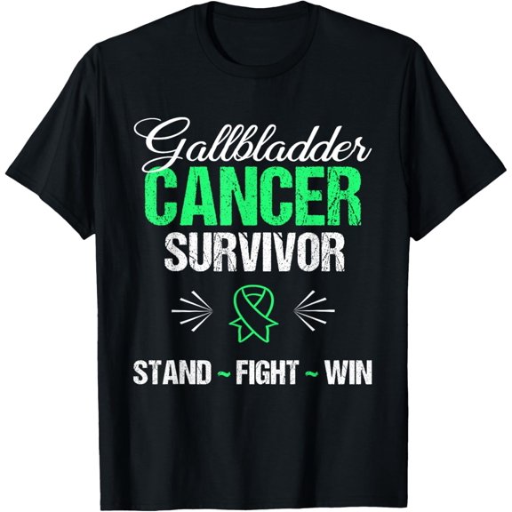 Sam Soft Gallbladder Cancer Survivor TShirt Stand Fight Win T-Shirt All Size S-5XL