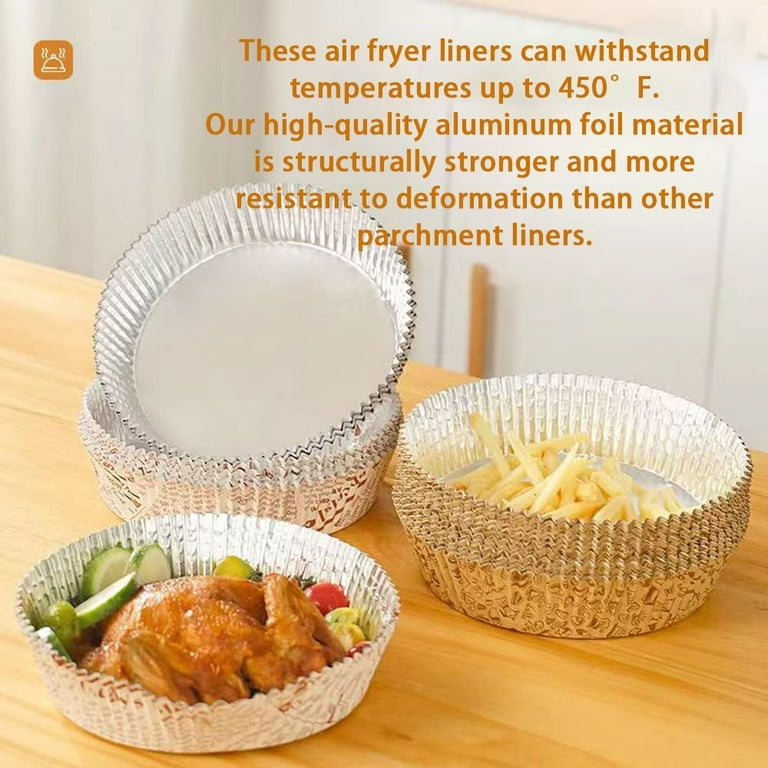  Air Fryer Disposable Paper Liners, Air Fryer Parchment Paper  Round, 6.3 inch air fryer sheets, Air Fryer Sheets for Baking Cakes,  Steamer, Microwave Oven : Home & Kitchen