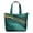 Teal And Gold, variant on Black Marble Gold Wave Pattern Travel Tote Bags for Women Carry On,Large Weekender Bags for Women Travel,Multi Functional Duffle Bag for Work,Shopping,Sports