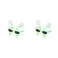 thumbnail image 2 of Qarigey Accesorios para fotos Gafas de sol de ojos grandes a prueba de agua Protector solar de plástico Gafas clásicas de moda Encantadoras Verde 2piezas, 2 of 6