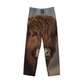 thumbnail image 4 of Fotbe Yak Men's Pajama Pants,Sleepwear Pants,Pj Bottoms Drawstring And Pockets-Small, 4 of 9