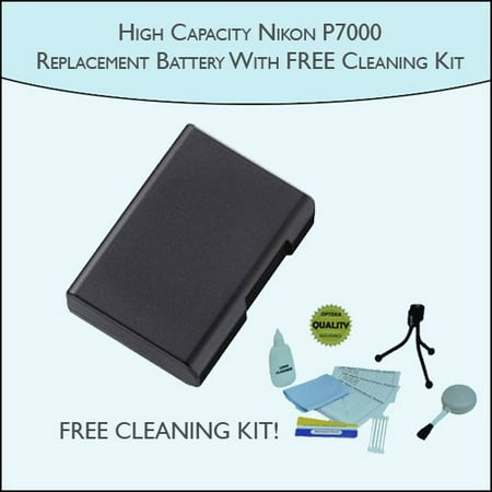 High Capacity Nikon Replacement Lithium-ion Battery for Nikon P7000 Digital Camera With FREE Opteka Cleaning Kit!