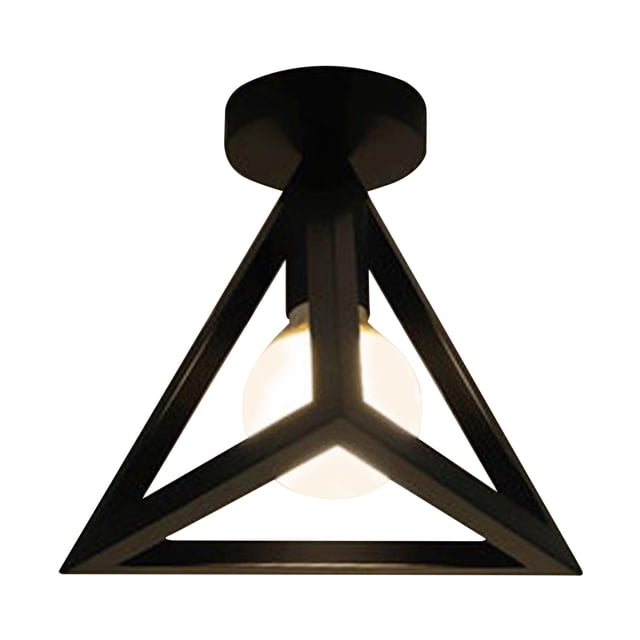 Accesorio de iluminación de techo Sunnimix montaje semi empotrado Lámpa Industrial Triángulo Luz cálida
