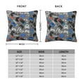 thumbnail image 2 of Pofeuu Video Game Print Double-sided plush pillowcase Square Throw Pillow Covers Pillows Cover for Living Room Bedroom Sofa Couch Cushion Cover（No pillow core）-12"x12", 2 of 7
