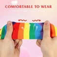 thumbnail image 3 of FRCOLOR  Glove for Women Decoration Colorful Arm Warmers Stockings Child, 3 of 8